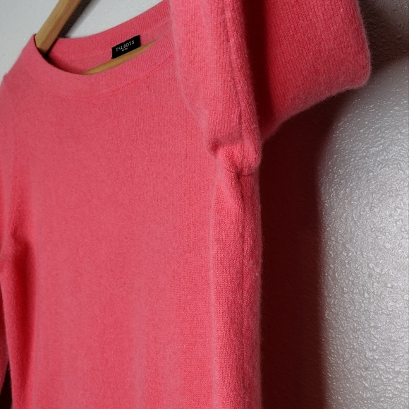 Talbots Petite Pure Cashmere Women's Pullover Knit Long Sleeve Scoopneck Sweater - Picture 8 of 12